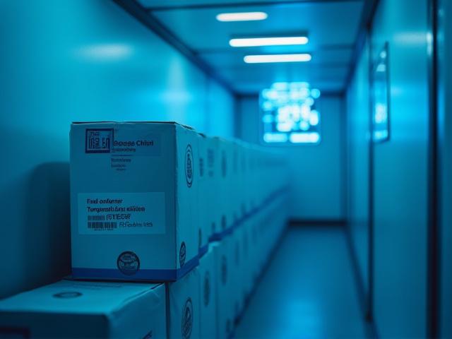 Temperature controlled laboratory logistics