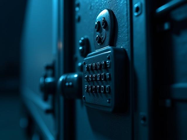 Heavy-duty high-security truck lock and digital sensor system