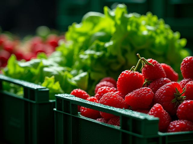 Produce and floral freight transport